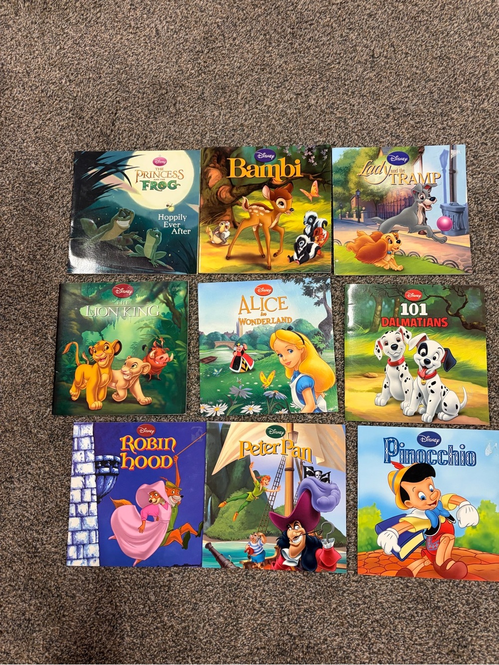 9 book - Disney Kids Storybook Set